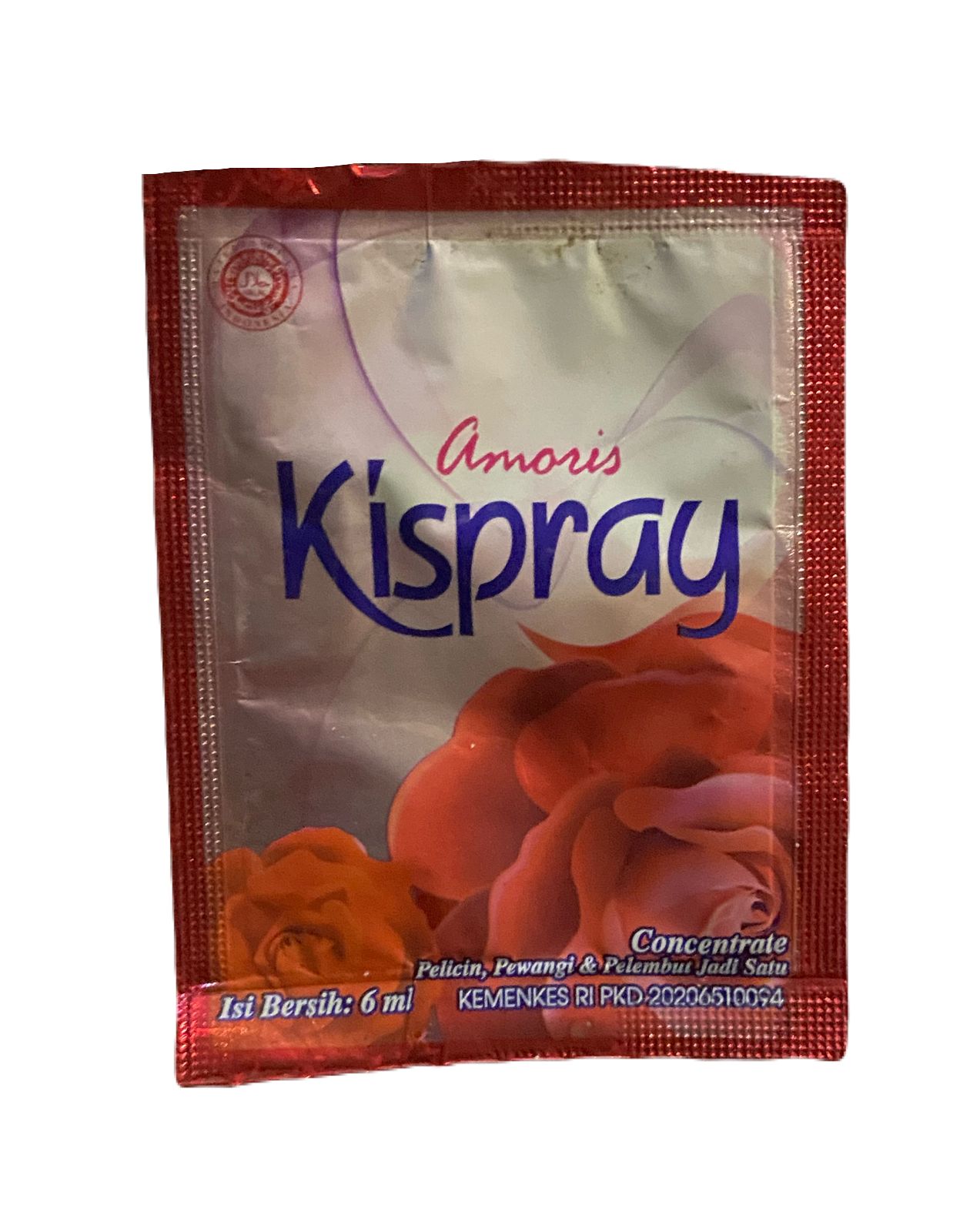 Kispray Amoris Merah Sachet 6 mL